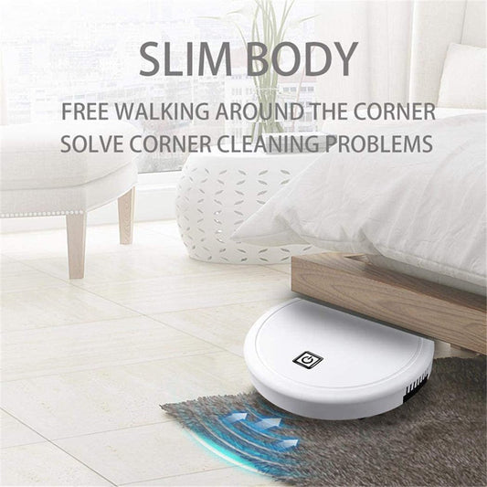 3-in-1 Robot Vacuum Cleaner cleaning under furniture