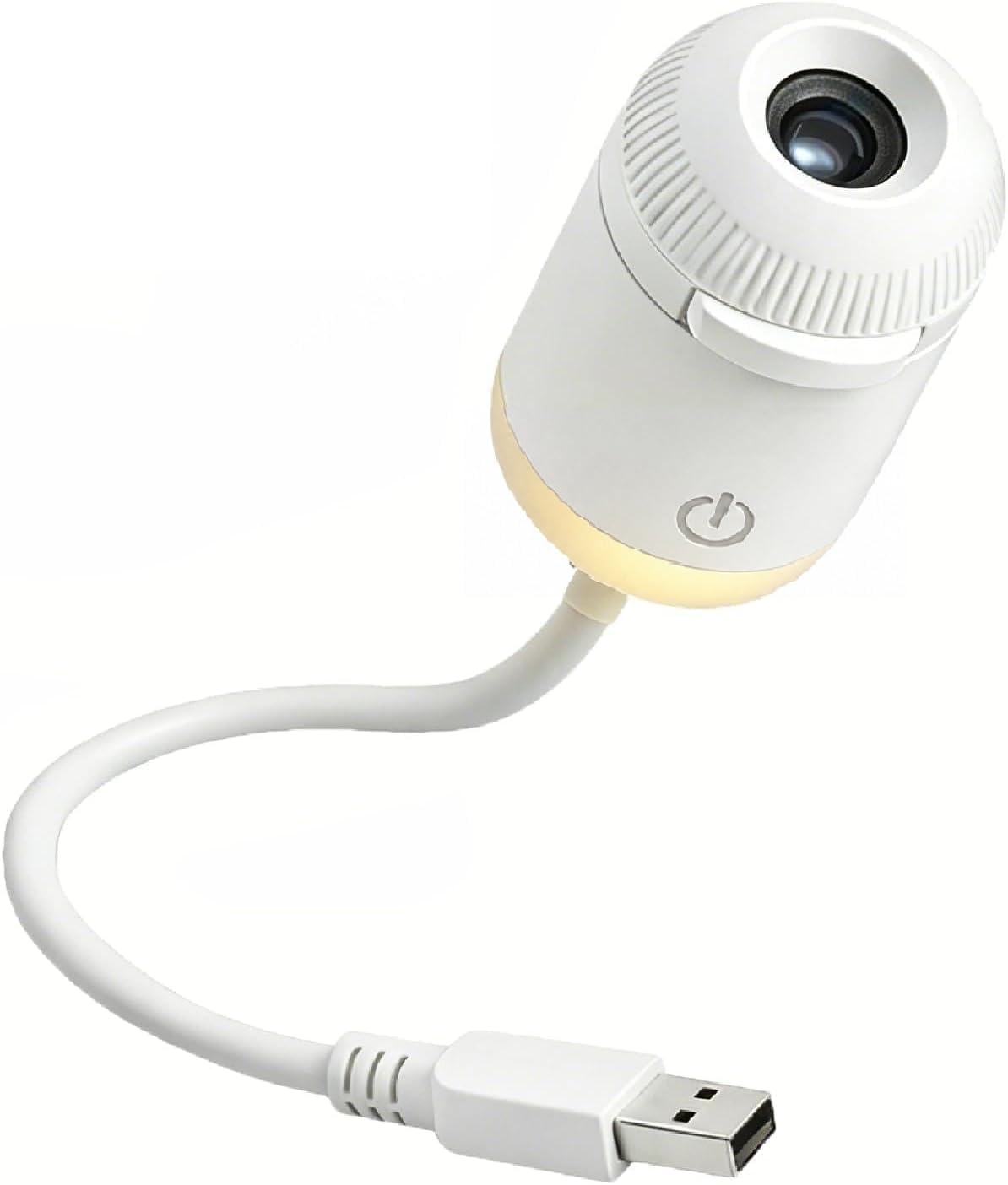 Portable Mini USB Starry Sky Projection Lamp in a dark room
