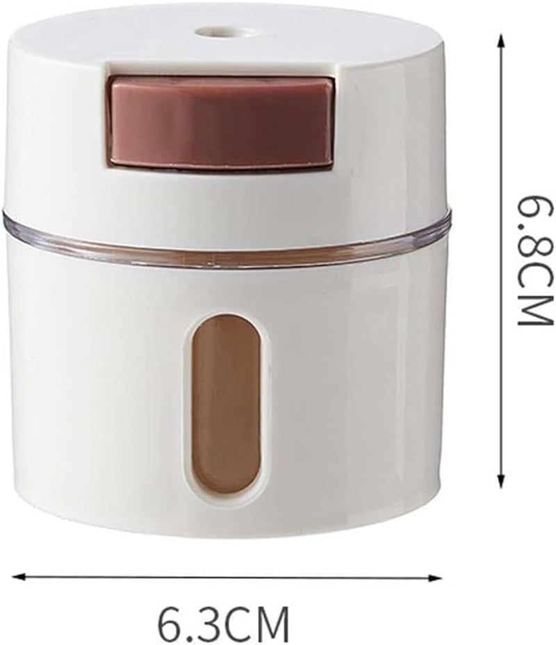 Under-Cabinet Spice Organizer - jar close-up