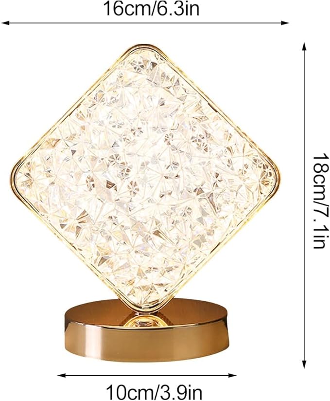 Crystal Diamond LED Table Lamp product photo