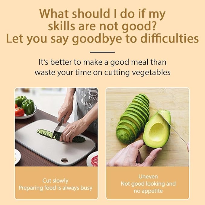 Vegetable cutter usage steps
