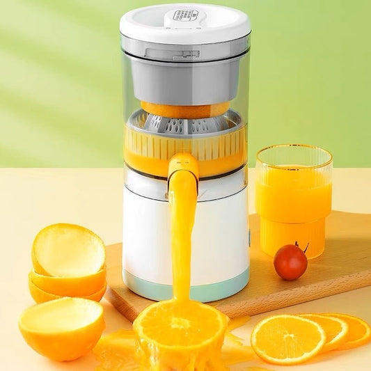 Portable Citrus Squeezer and Presser with fresh citrus fruit