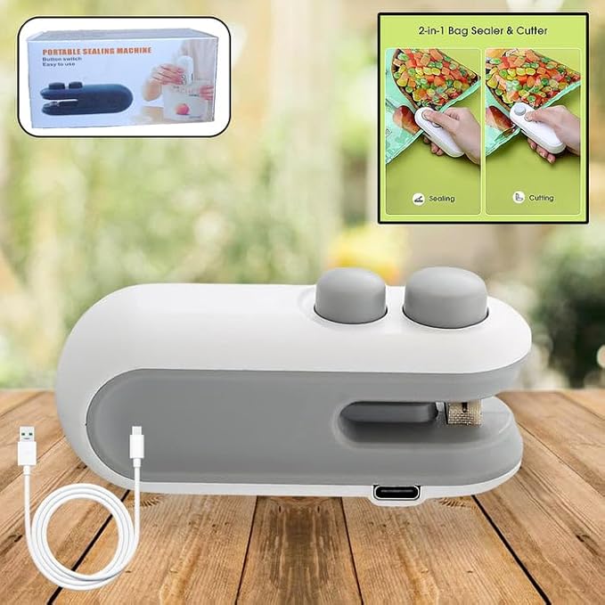 Portable Bag Sealing Machine - sealing snack bag