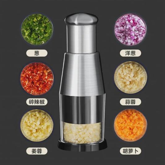 Garlic Crusher & Vegetable Chopper