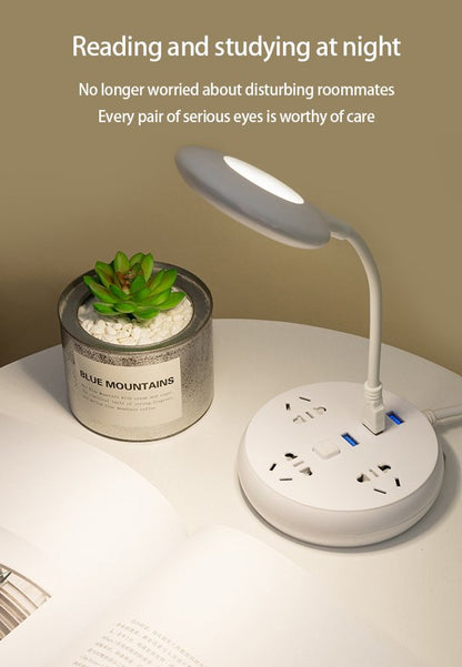 Smart Voice Control USB Light in use at a desk